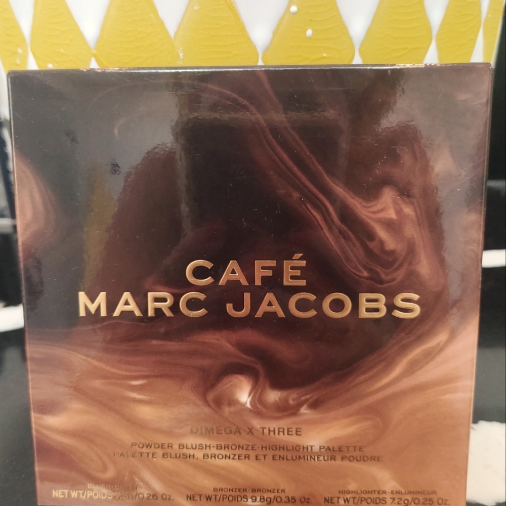🤎NIB-Marc Jacobs Café Omega X Three Palette -Bronze & Gold Limited Edition